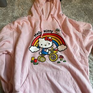 Hello Kitty Pink Kids Hoodie or adult